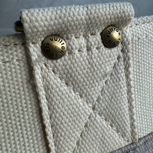 LV Globe Shoppers Cabas Canvas tote bag - Picture 5 of 8